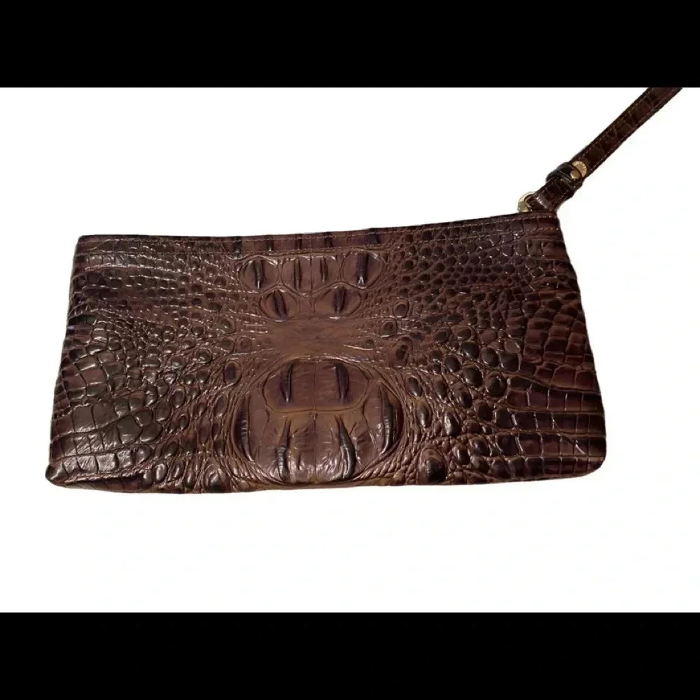 Vintage Brahmin Wristlet Clutch